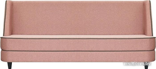 Диван Brioli Рико трехместный (рогожка, J11 розовый)