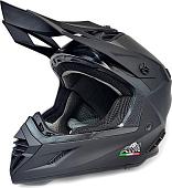Мотошлем AIM RH855 Fiber Glass RH855-008-XS (XS, черный матовый)