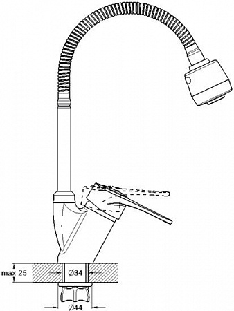 Смеситель Solone KAK4-B043