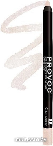 Карандаш для глаз Provoc Gel Eye Liner (тон 65 Champagne)