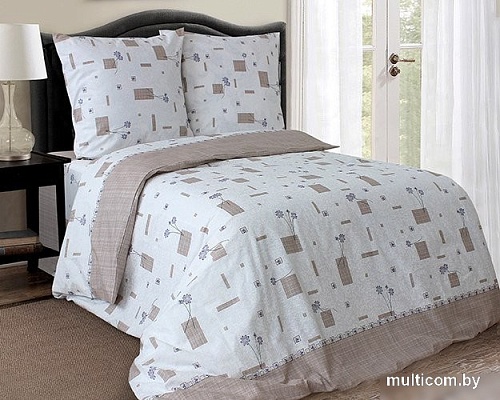 Постельное белье Блакiт Бязь Евро 70х70 487501 41261 (евро)
