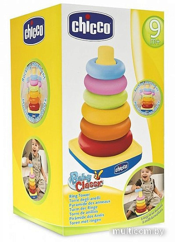 Пирамидка Chicco Ring Tower 00007423500000