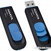 USB Flash A-Data DashDrive UV128 Black/Blue 128GB (AUV128-128G-RBE)