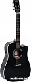 Электроакустическая гитара Sigma Guitars DMC-1STE-BK+