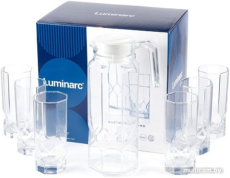 Набор бокалов для воды и напитков Luminarc Octime diamond N0226
