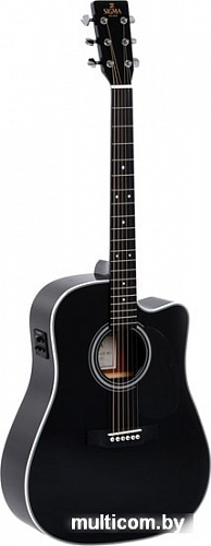 Электроакустическая гитара Sigma Guitars DMC-1STE-BK+
