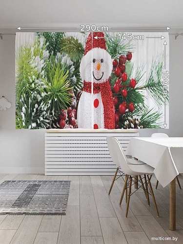 JoyArty Лесной снеговик p_21499 (145x180)