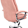 Кресло TetChair Softy LUX (флок, розовый)