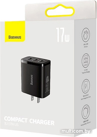 Сетевое зарядное Baseus CCXJ020102