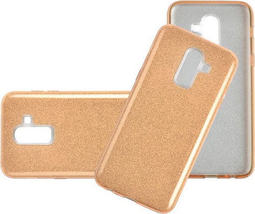 Чехол для телефона Case Brilliant Paper для Galaxy J8 (золотой)
