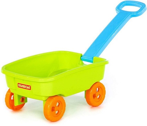 Тачка игрушечная Полесье №3 с ручкой 76786