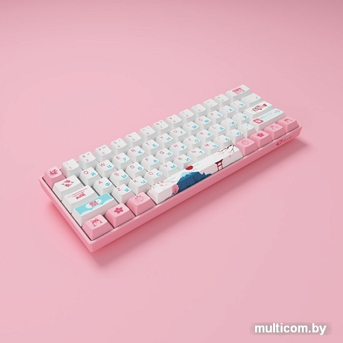 Клавиатура Akko 3061 World Tour Tokyo R2 (Akko CS Jelly Pink)