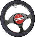 Оплетка на руль Autoprofi SP-9020 BK (M) (черный)
