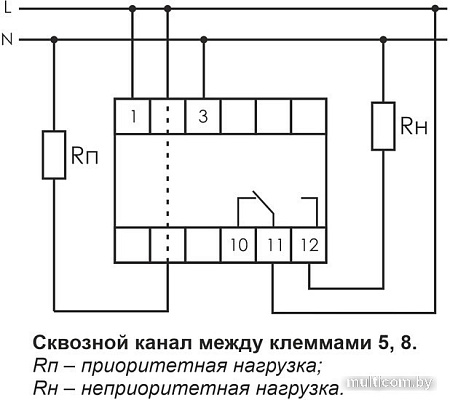 Реле тока Евроавтоматика F&F PR-615 EA03.003.006