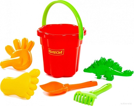 Набор игрушек для песочницы Полесье Ведро-цветок 365 36483
