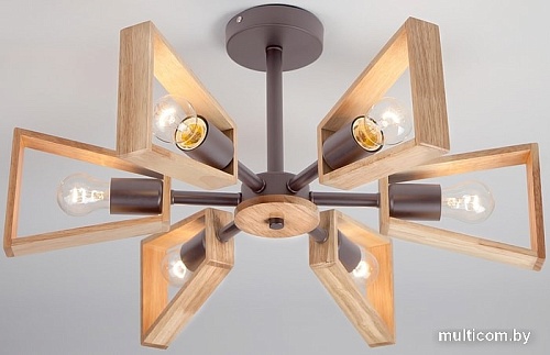 Люстра средней высоты Евросвет Klark 70056/6 (кофе)