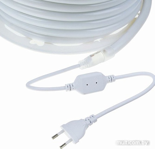 Гибкий неон Luazon Круглый 16 мм Led-120 (50 м, белый теплый) [1431303]