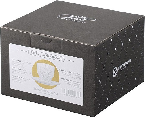 Чашка с блюдцем Tassen Talent Ludwig Van Beethoven T80.01.01