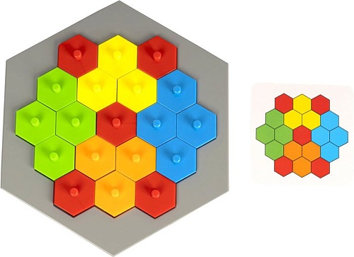 Развивающая игра Bondibon Цветная комбинация ВВ5165