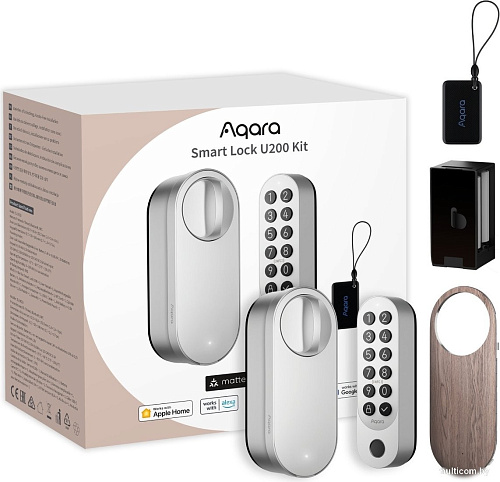 Дверной замок Aqara Smart Lock U200 Kit (серый)