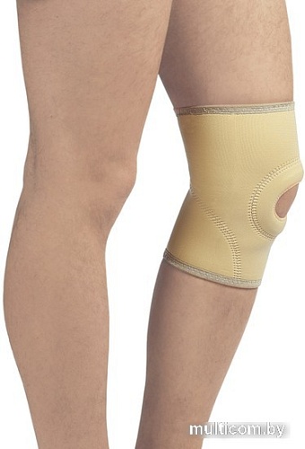 Ортез коленный Польза Рукавного типа 0804 (р.4, бежевый)