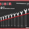Набор ключей Force 5121SC (12 предметов)