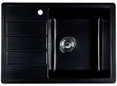 Кухонная мойка Marblan Recta R (оникс, с сифоном)