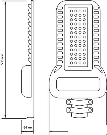 Уличный прожектор Gauss Qplus 629535320