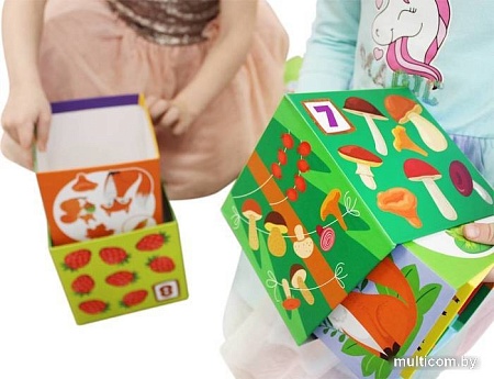 Пирамидка Десятое королевство Пирамидка Лесные жители 8 в 1 04638