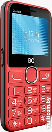 Мобильный телефон BQ-Mobile BQ-2301 Comfort (красный/черный)