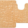 Набор ковриков Home One U-shape рельефный 397835 50x80/50x60 (бежевый)