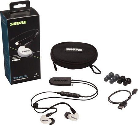 Наушники Shure SE215SPE-W+BT2-EFS