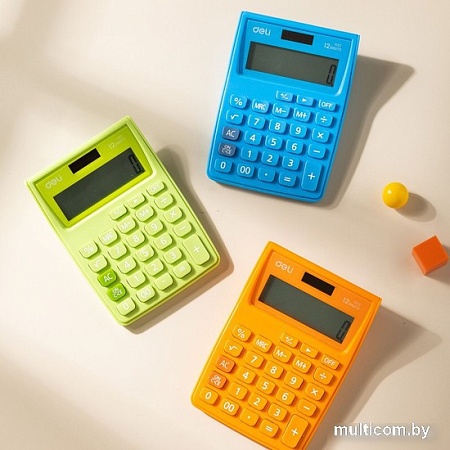 Бухгалтерский калькулятор Deli E1122/OR