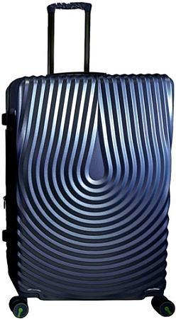 Чемодан-спиннер Mironpan 77062-1 74 см (синий)