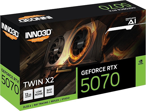 Видеокарта Inno3D GeForce RTX 5070 Twin X2 N50702-12D7-195064N