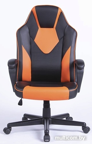 Кресло LoftyHome JOBisDONE (черный/оранжевый)