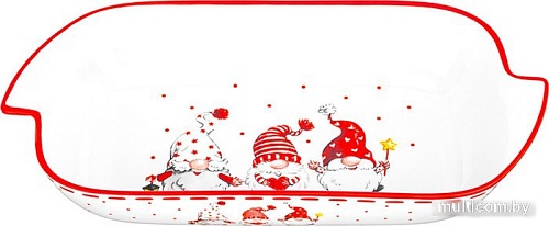 Блюдо Elan Gallery Шубница Веселые гномики 540636