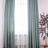 Комплект штор Decoretto Канвас нежно-мятный КНМ-К248 4x2.6 м (зеленый, 2 шт)