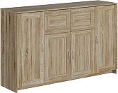 Тумба Mio Tesoro Сириус 4 двери и 2 ящика 156x95 2.02.03.300.3 (дуб сонома)