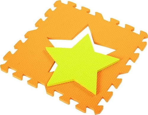 Коврик-пазл Юнландия Фигуры 664664