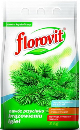 Удобрение Florovit Для хвойных против побурения (3 кг)