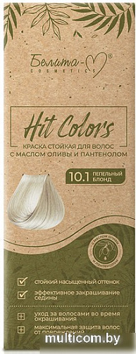Гель-краска Белита-М Hit Colors 10.1 Пепельный блонд