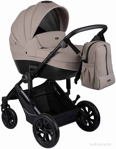 Универсальная коляска Indigo Coin (2 в 1, бежевый)