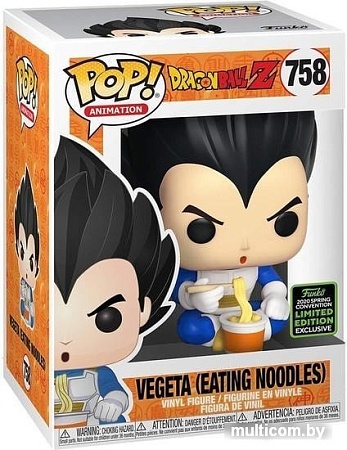Фигурка Funko POP! Vinyl: ECCC: DBZ: Vegeta (Eating Noodles) 45926