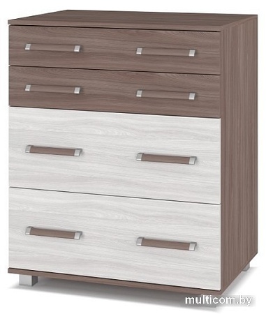 Комод Modern Виора В88 (ясень шимо темный-ясень шимо светлый)