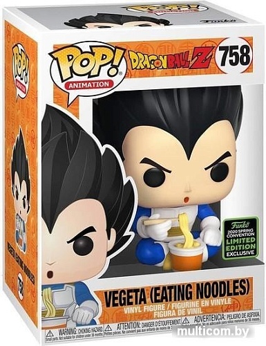 Фигурка Funko POP! Vinyl: ECCC: DBZ: Vegeta (Eating Noodles) 45926
