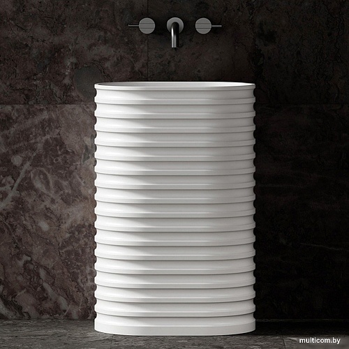 Умывальник Abber Stein AS2550-H (белый матовый)