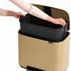 Brabantia Bo Pedal Bin 36 л (минерально-золотой)