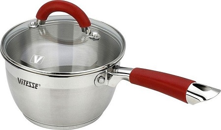 Кастрюля с длинной ручкой Vitesse VS-2032