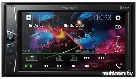 USB-магнитола Pioneer MVH-G210BT